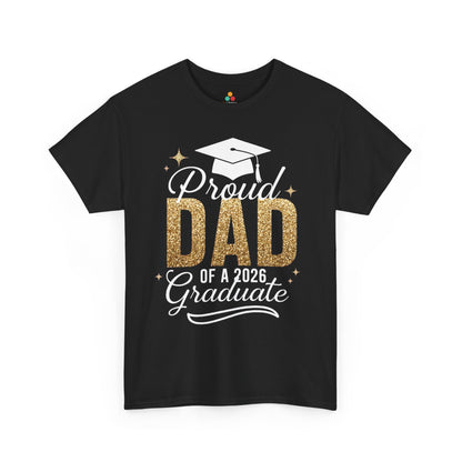 Proud Dad of a 2026 Graduate Graphic Unisex T-shirt – Graduation Gift | TEEZOCA 