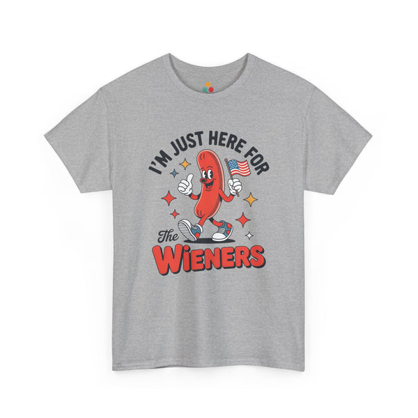 Hot Dog Shirt — Funny Wieners BBQ 4th of July T-shirt for Cookouts