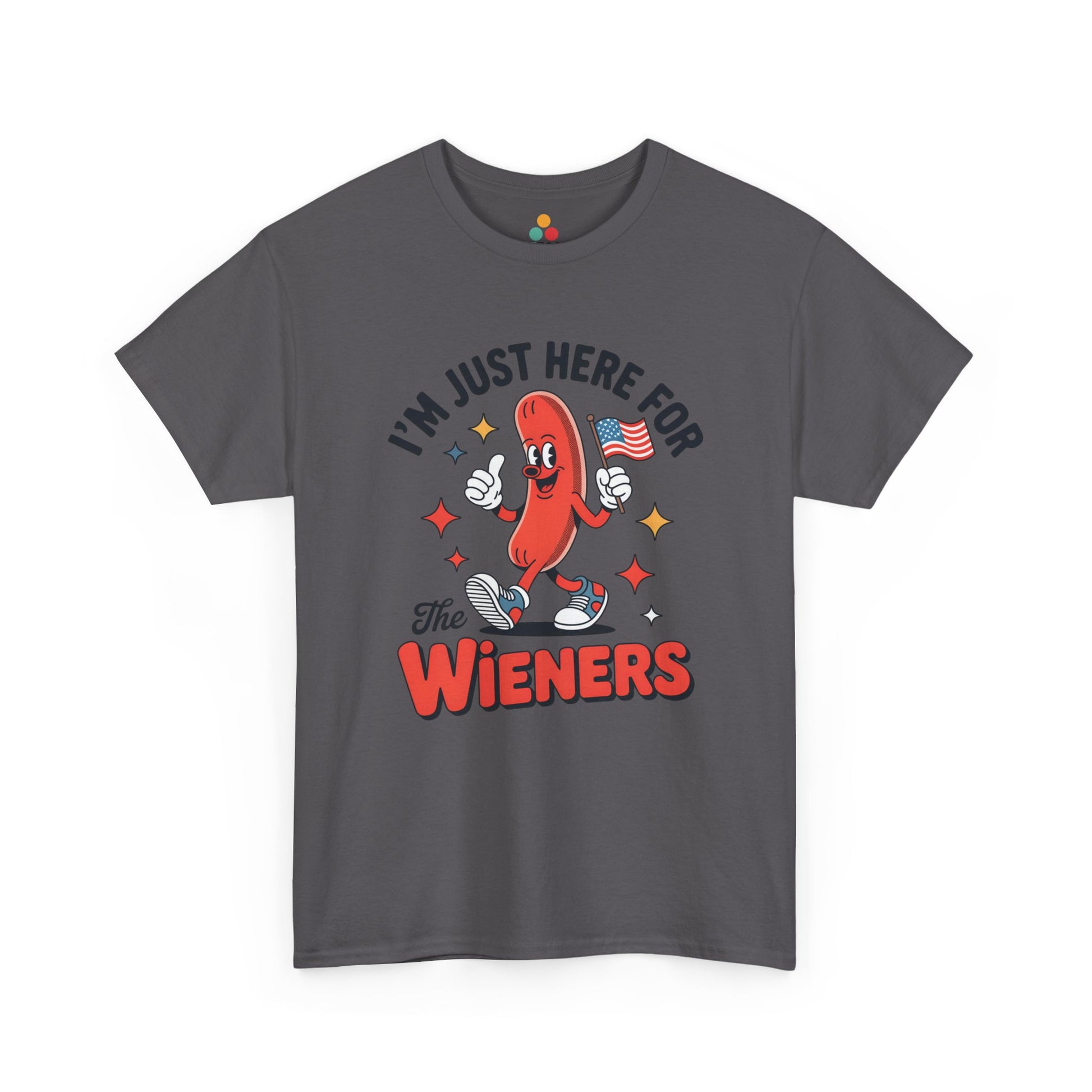 TEEZOCA t-shirt for Funny Fourth of July Shirts fans, featuring a Funny Wiener Shirt design for summer parties.
