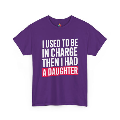 TEEZOCA t-shirt for funny shirts for dads with a sarcastic dad saying about having a daughter.
