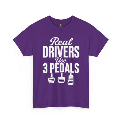 TEEZOCA t-shirt for gift for car guy buyers who love stick shift driving and funny car shirt messages.

