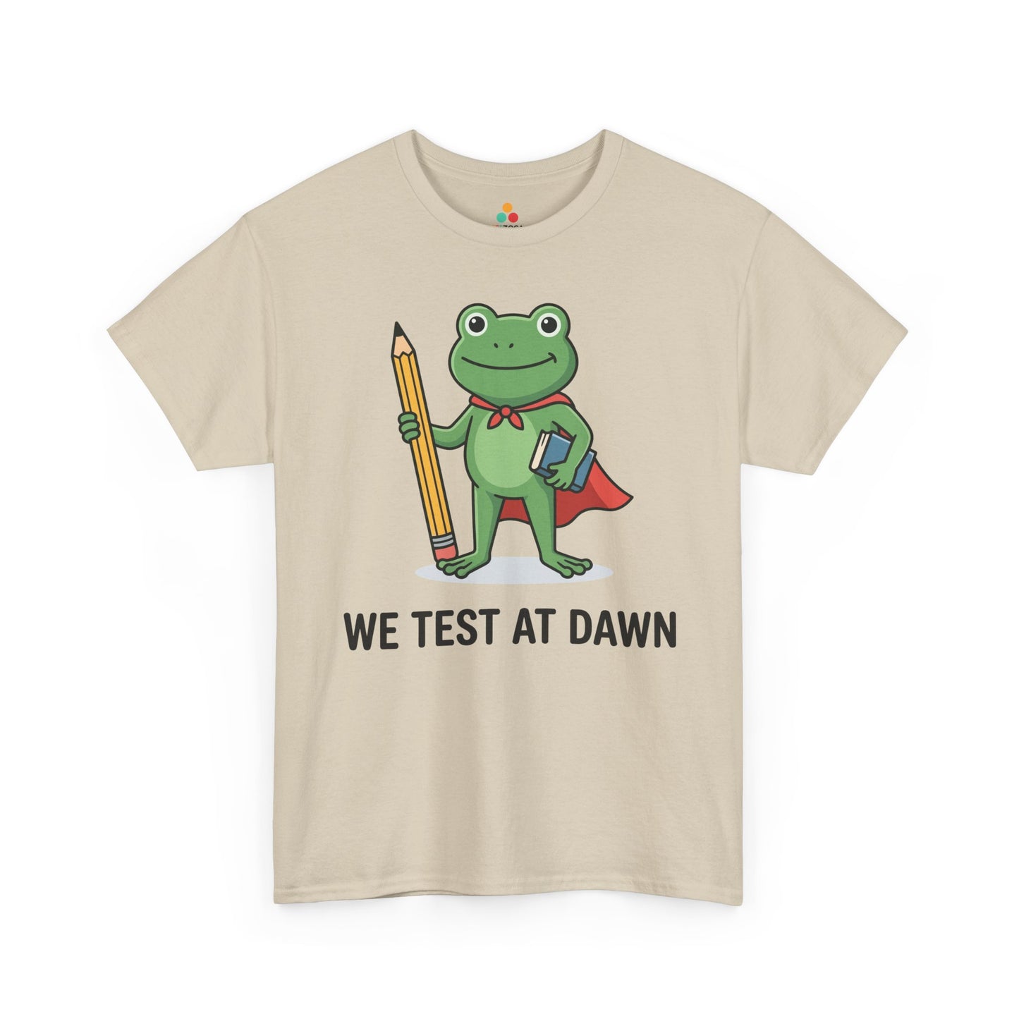 Funny Teacher State Testing Shirt Frog Unisex T-shirt | TEEZOCA 