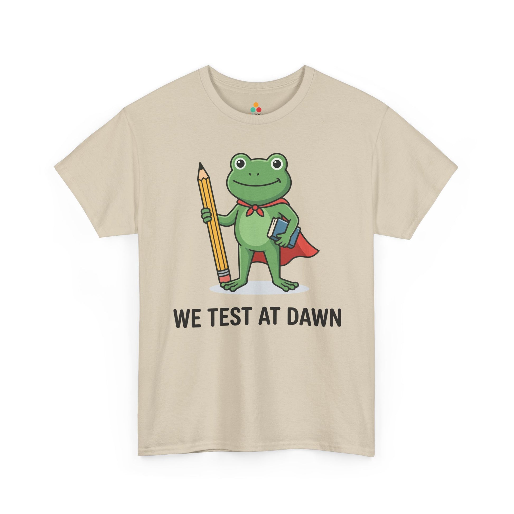 Funny Teacher State Testing Shirt Frog Unisex T-shirt | TEEZOCA 