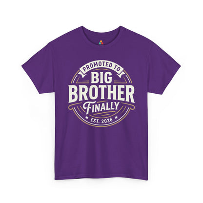 Promoted to Big Brother 2026 Unisex T-shirt Funny Announcement Gift | TEEZOCA 