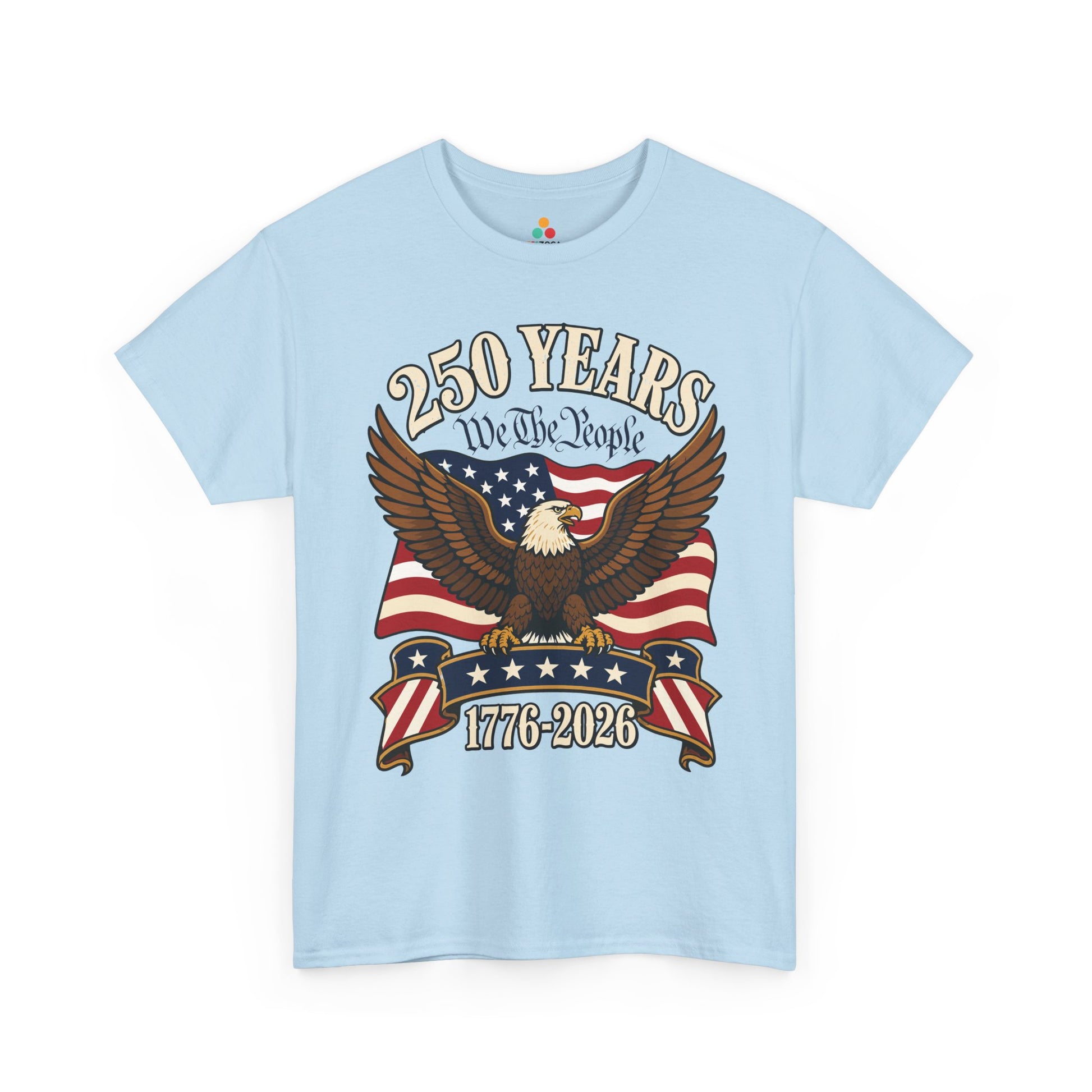 TEEZOCA t-shirt with a Patriotic Eagle Shirt graphic for veterans, dads, and Independence Day events.
