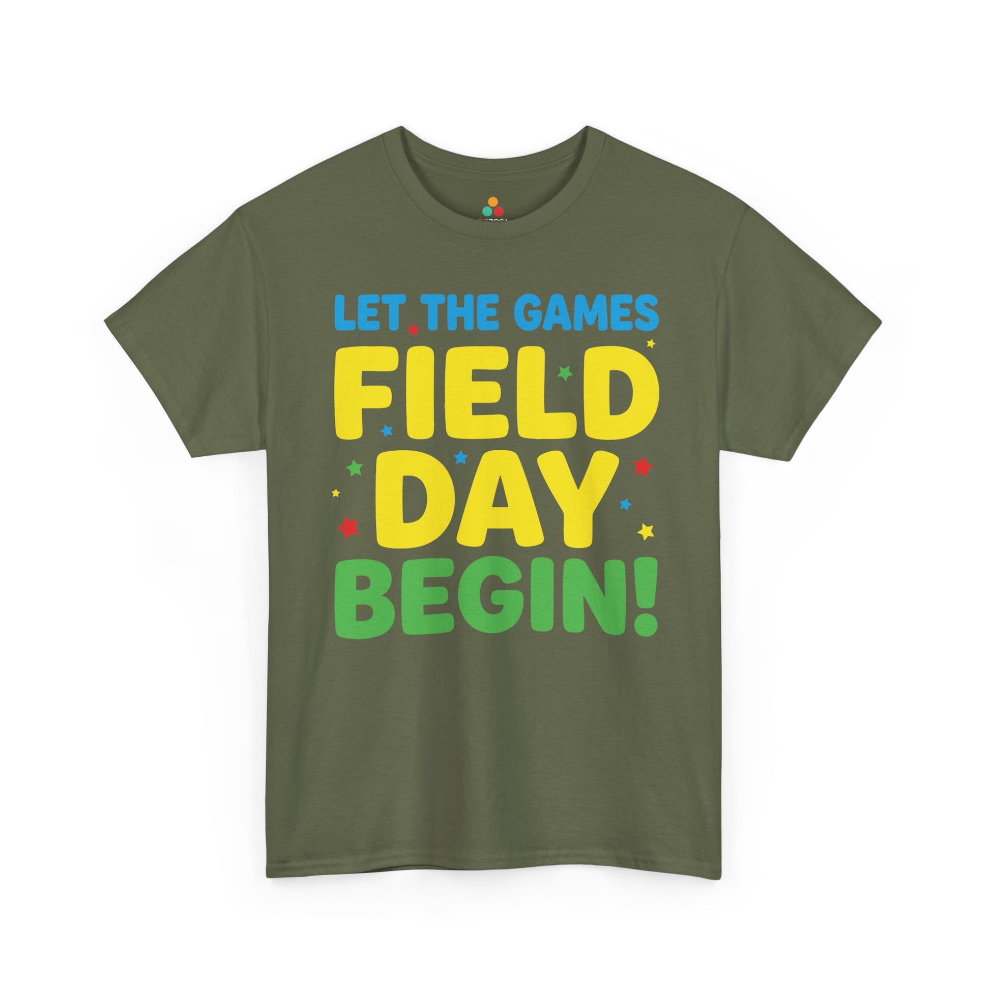 Field Day Shirts Let the Games Begin Graphic Unisex T-shirt | TEEZOCA 