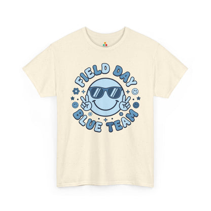 Field Day Shirts Blue Team Cute Graphic Unisex T-shirt | TEEZOCA 