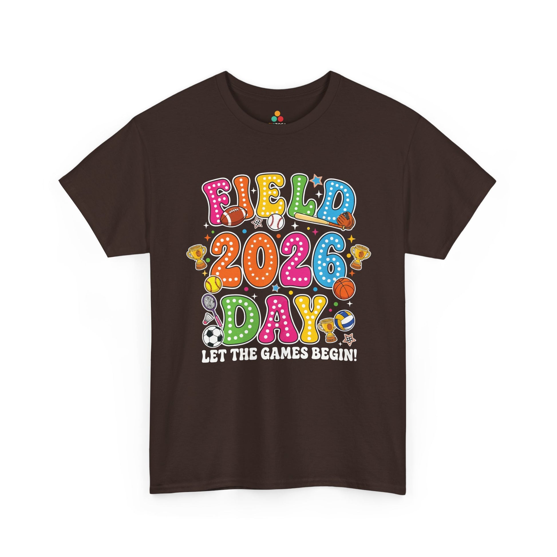 Field Day Shirts Let the Games Begin Cute Graphic Unisex T-shirt | TEEZOCA 