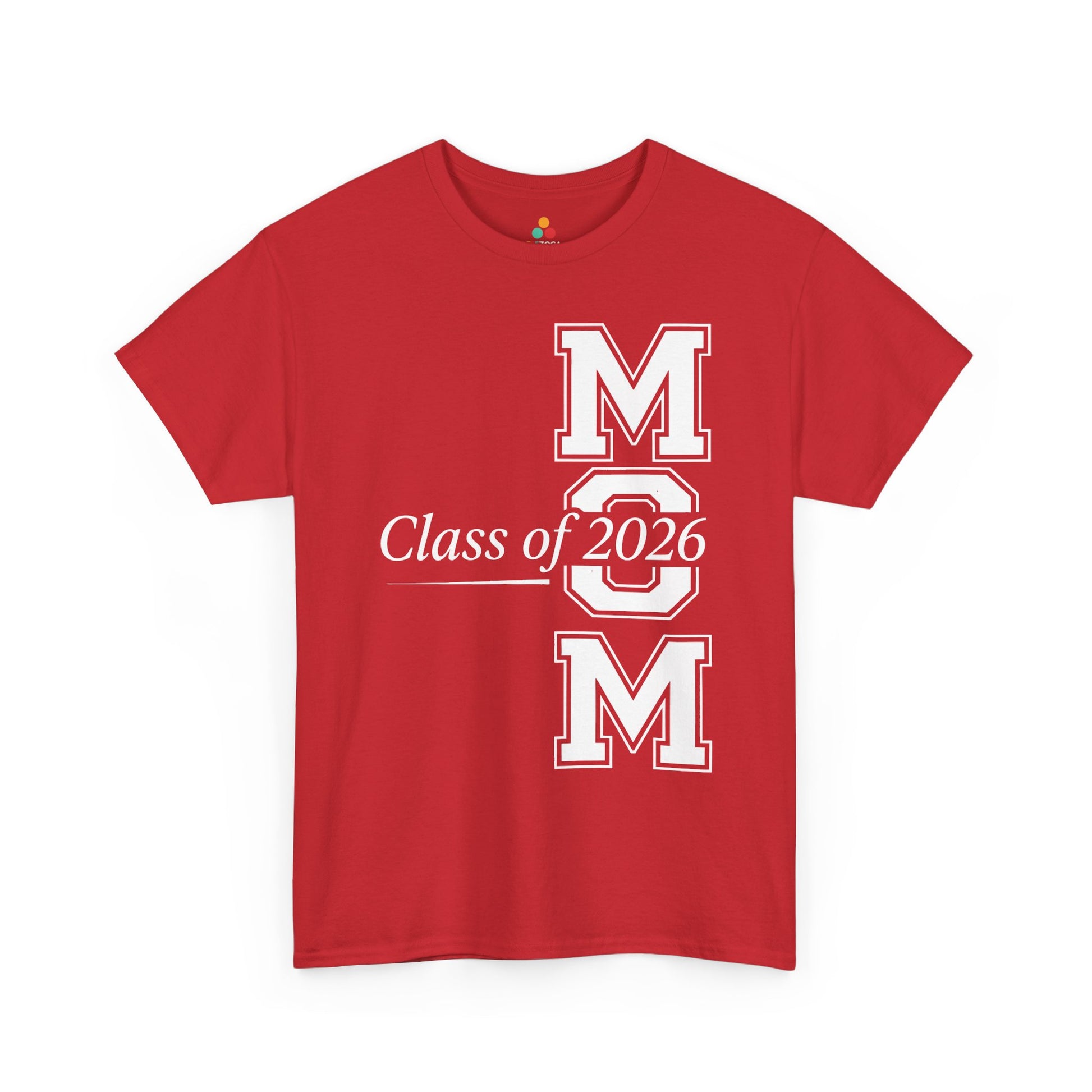 Mom Class of 2026 Unisex T-shirt Graduation Gift Proud Mom Shirt | TEEZOCA 