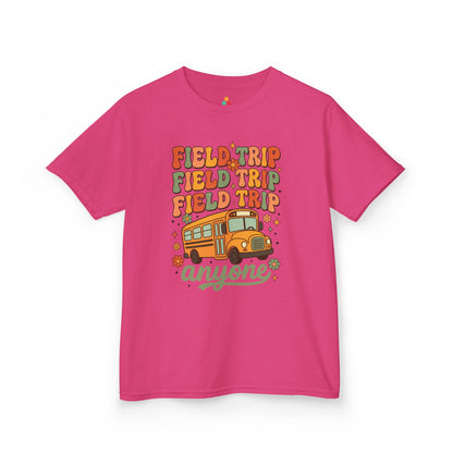 Cute Retro Field Day Shirts Kids T-shirt for School Trip Fun Day | TEEZOCA 