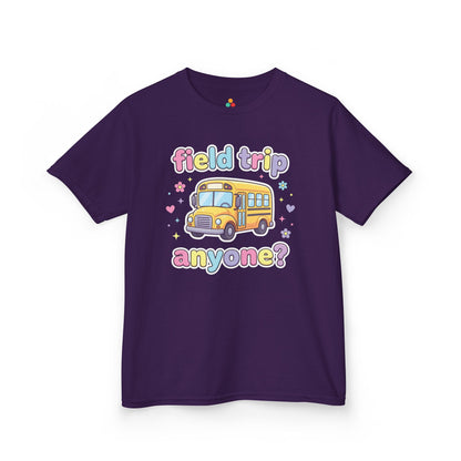 Cute Field Day Shirts Kids T-shirt for School Trip Anyone | TEEZOCA 