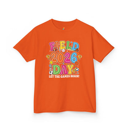 Cute Field Day Shirts Kids T-shirt for 2026 School Games | TEEZOCA 