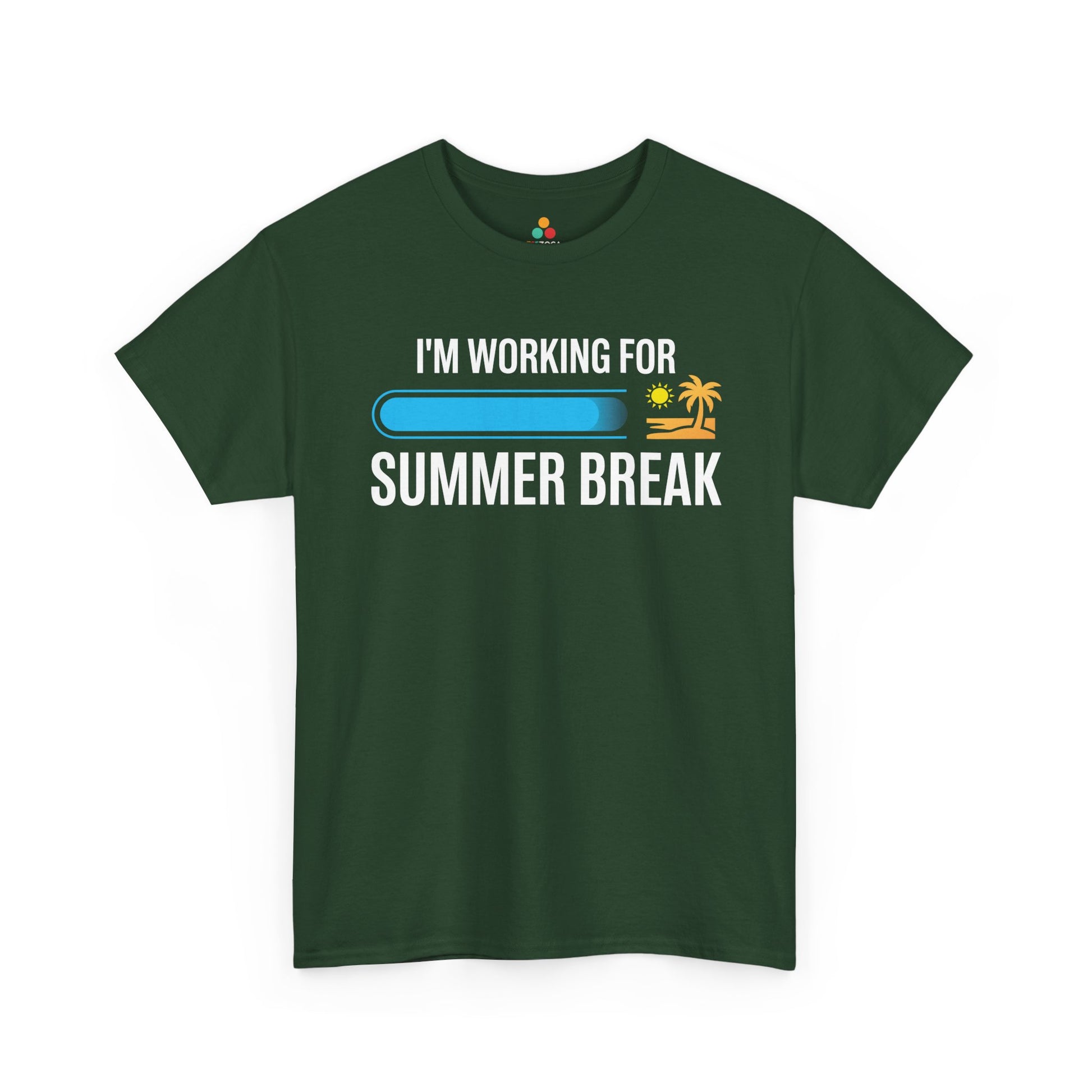 Summer Break Loading Funny Teacher Unisex T-shirt End of School Gift | TEEZOCA 
