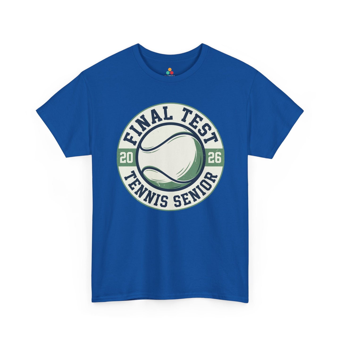 Final Test Tennis Senior 2026 Funny Graduation Unisex T-shirt | TEEZOCA 