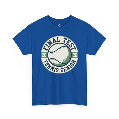 Final Test Tennis Senior 2026 Funny Graduation Unisex T-shirt | TEEZOCA 
