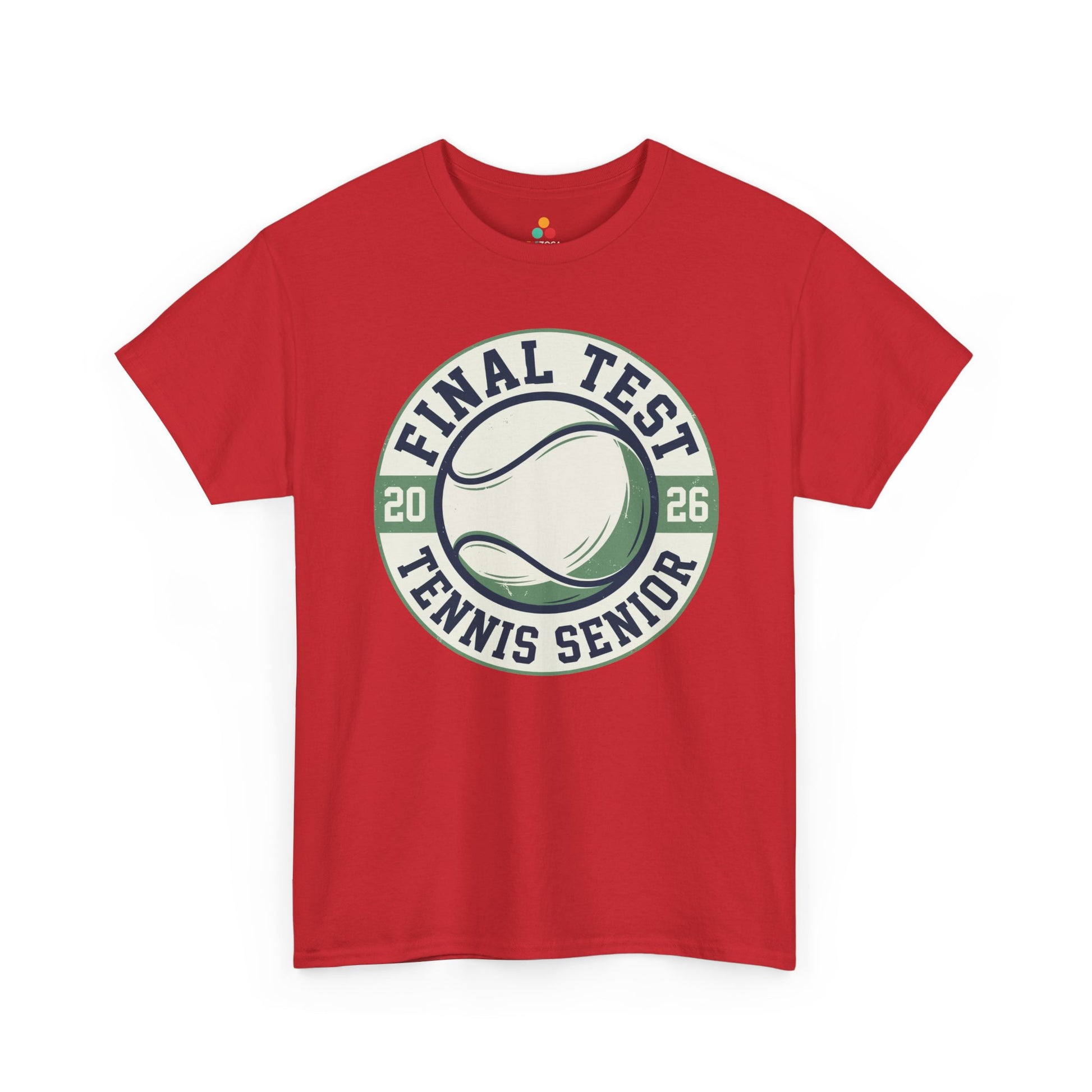 Final Test Tennis Senior 2026 Funny Graduation Unisex T-shirt | TEEZOCA 