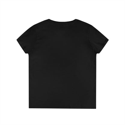 Mom Life Icons V-Neck T-Shirt for Busy Moms with Style & Attitude | TEEZOCA 