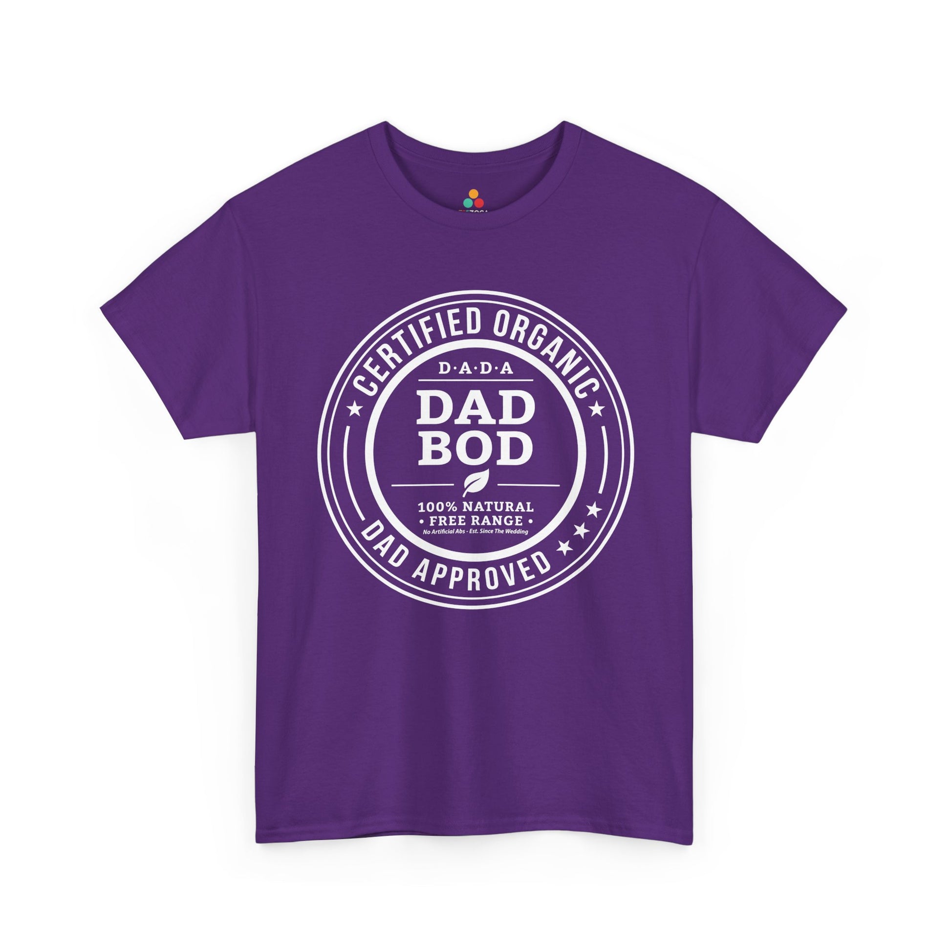 TEEZOCA unique dad shirts Unisex T-shirt with free range dad bod shirt parody design.
