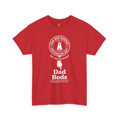TEEZOCA unique dad shirts t-shirt with Smokey Bear dad bod shirt parody and No. 1 Dad badge.
