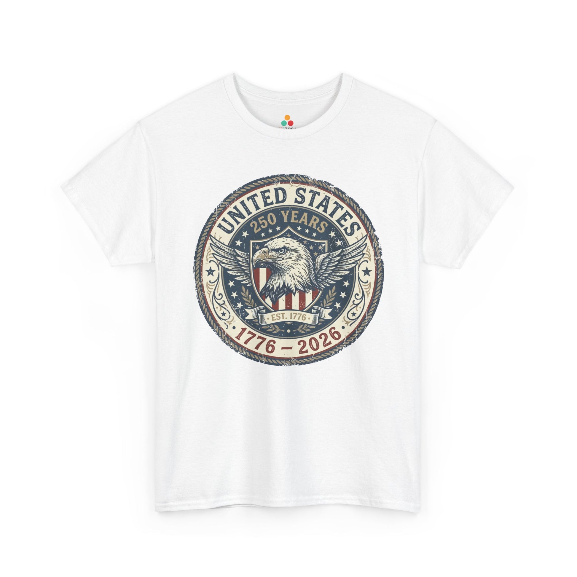 United States 250 Years 1776–2026 Patriotic Unisex T-shirt Gift | TEEZOCA 