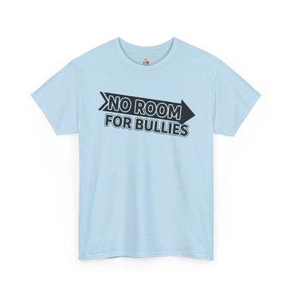 TEEZOCA unity day Unisex T-shirt bold no bullies statement No Room for Bullies Unisex T-Shirt | Unity Day Anti-Bullying Message Tee | TEEZOCA 