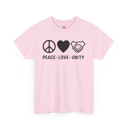 Peace Love Unity Unity Day Anti-Bullying Unisex T-shirt | TEEZOCA 
