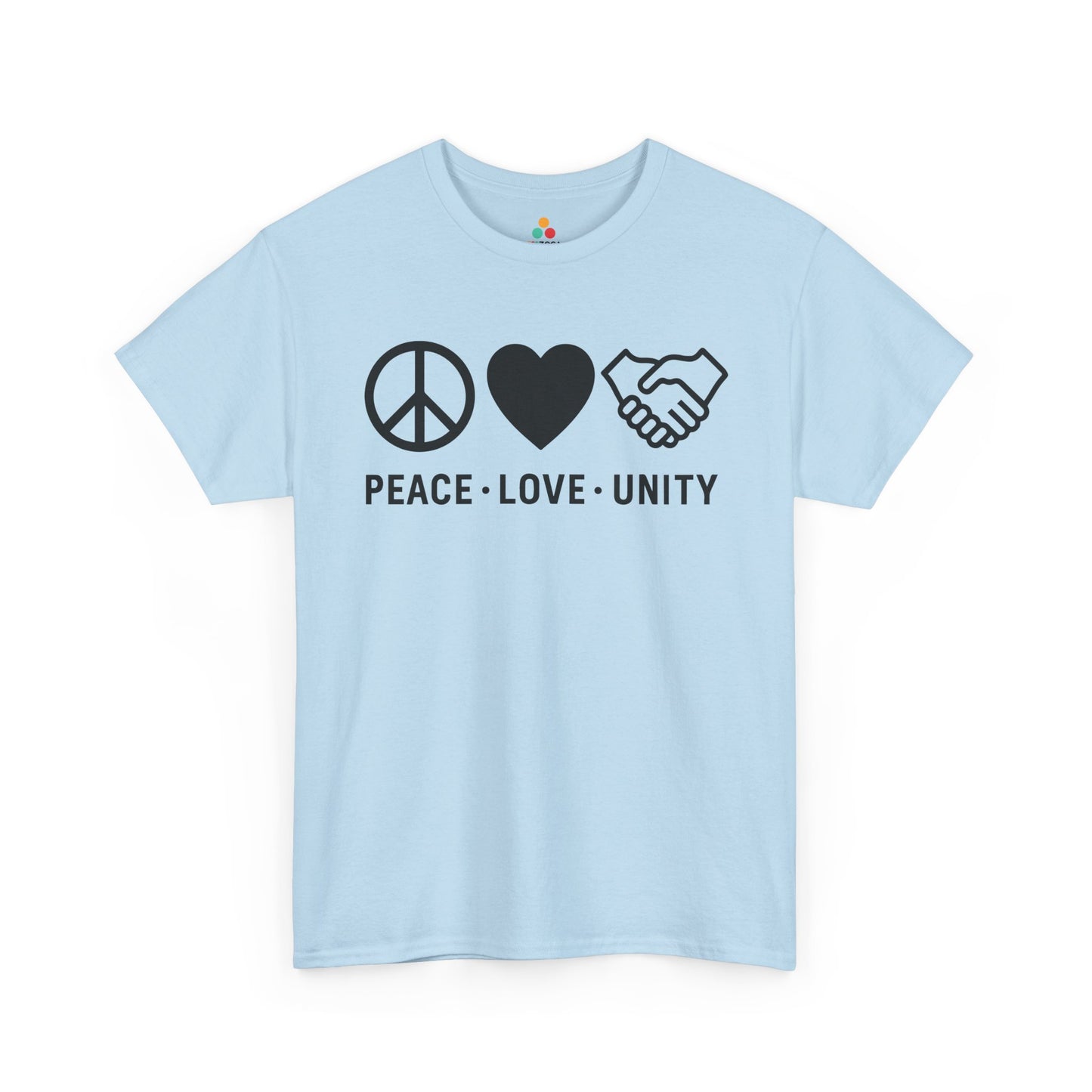Peace Love Unity Unity Day Anti-Bullying Unisex T-shirt | TEEZOCA 