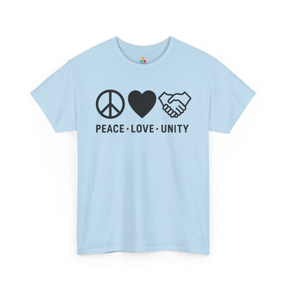 Peace Love Unity Unity Day Anti-Bullying Unisex T-shirt | TEEZOCA 