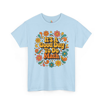 TEEZOCA vintage math teacher shirt with flowers It’s A Good Day To Do Math Retro Floral Unisex T-shirt | TEEZOCA 