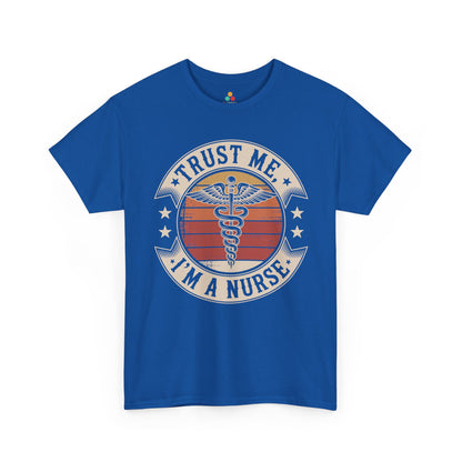 Trust Me I'm A Nurse Vintage Badge Unisex T-shirt | TEEZOCA 