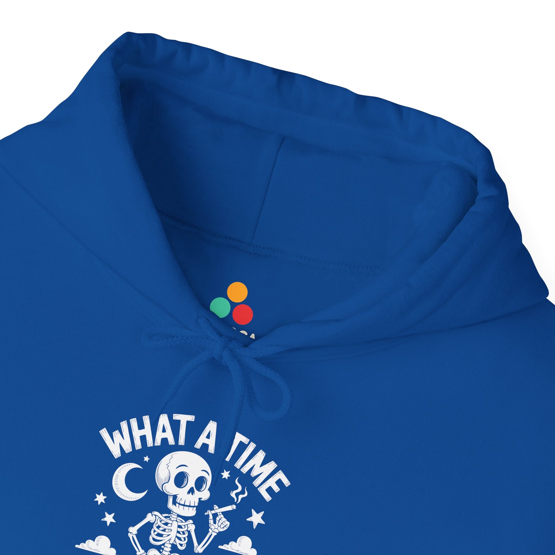 What A Time To Be Alive Skeleton Unisex Heavy Blend Hoodie | TEEZOCA 