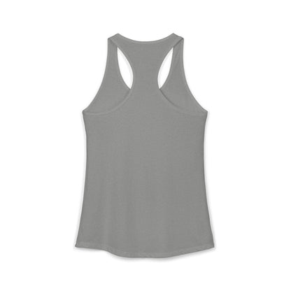 TEEZOCA women’s tank top with “Grow Through What You Go Through” inspirational botanical quote design