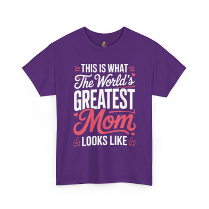 World's Greatest Mom Women's T-shirt Funny Mother's Day Gift | TEEZOCA 