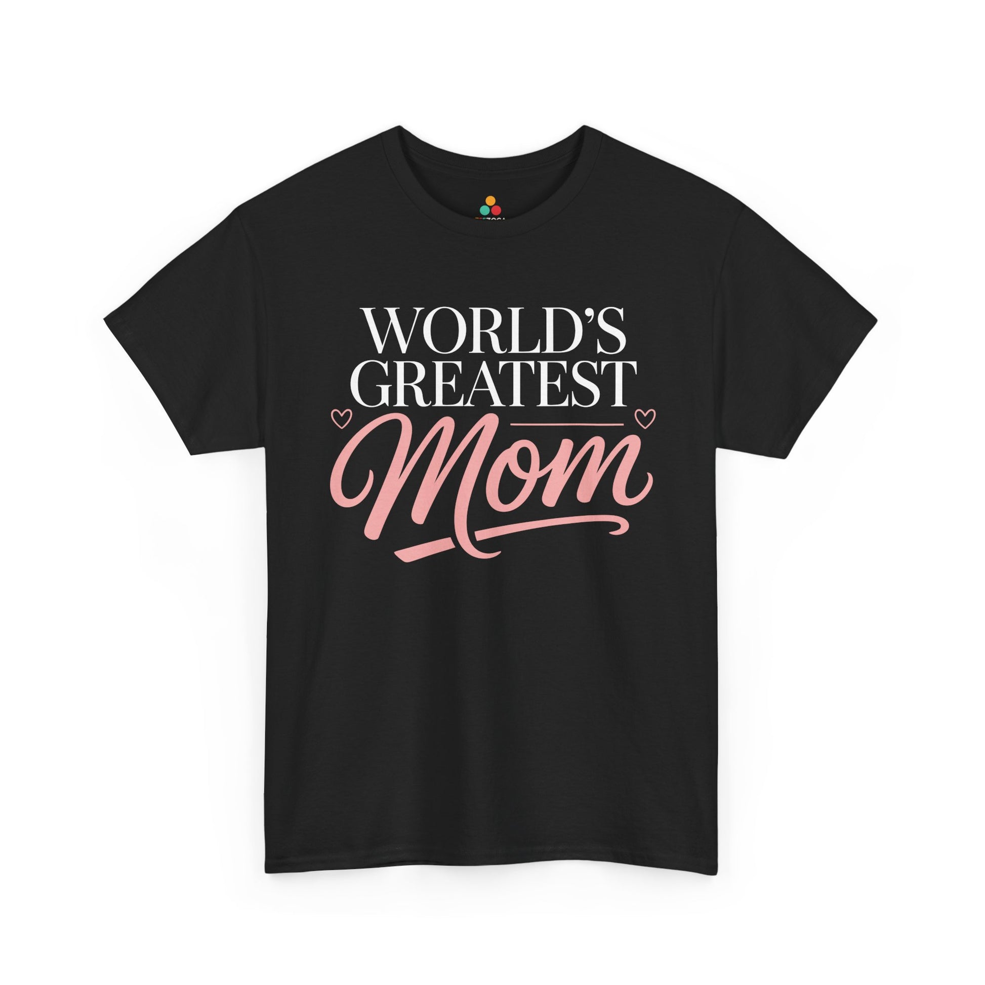 World’s Greatest Mom Women's T-shirt Cute Mother's Day Gift Idea | TEEZOCA 