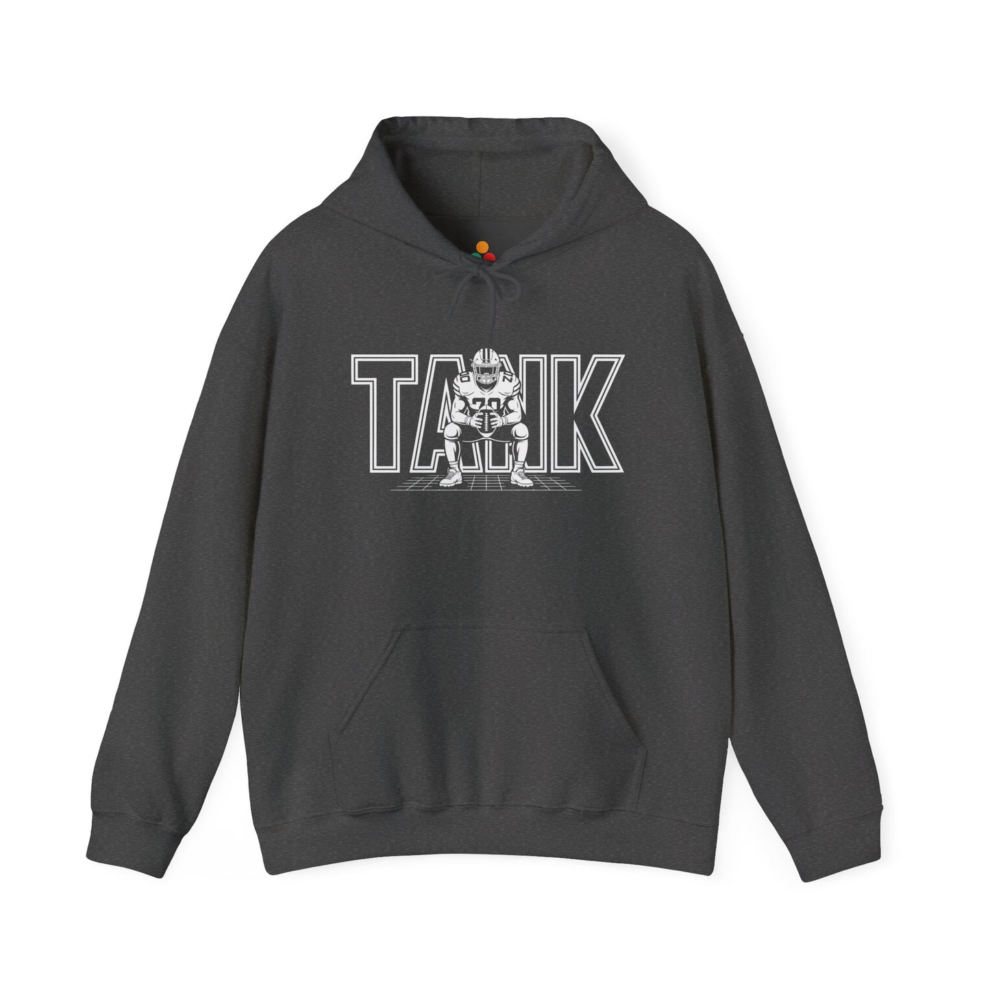 Tank Football Power Graphic Unisex Heavy Blend Hoodie | TEEZOCA 