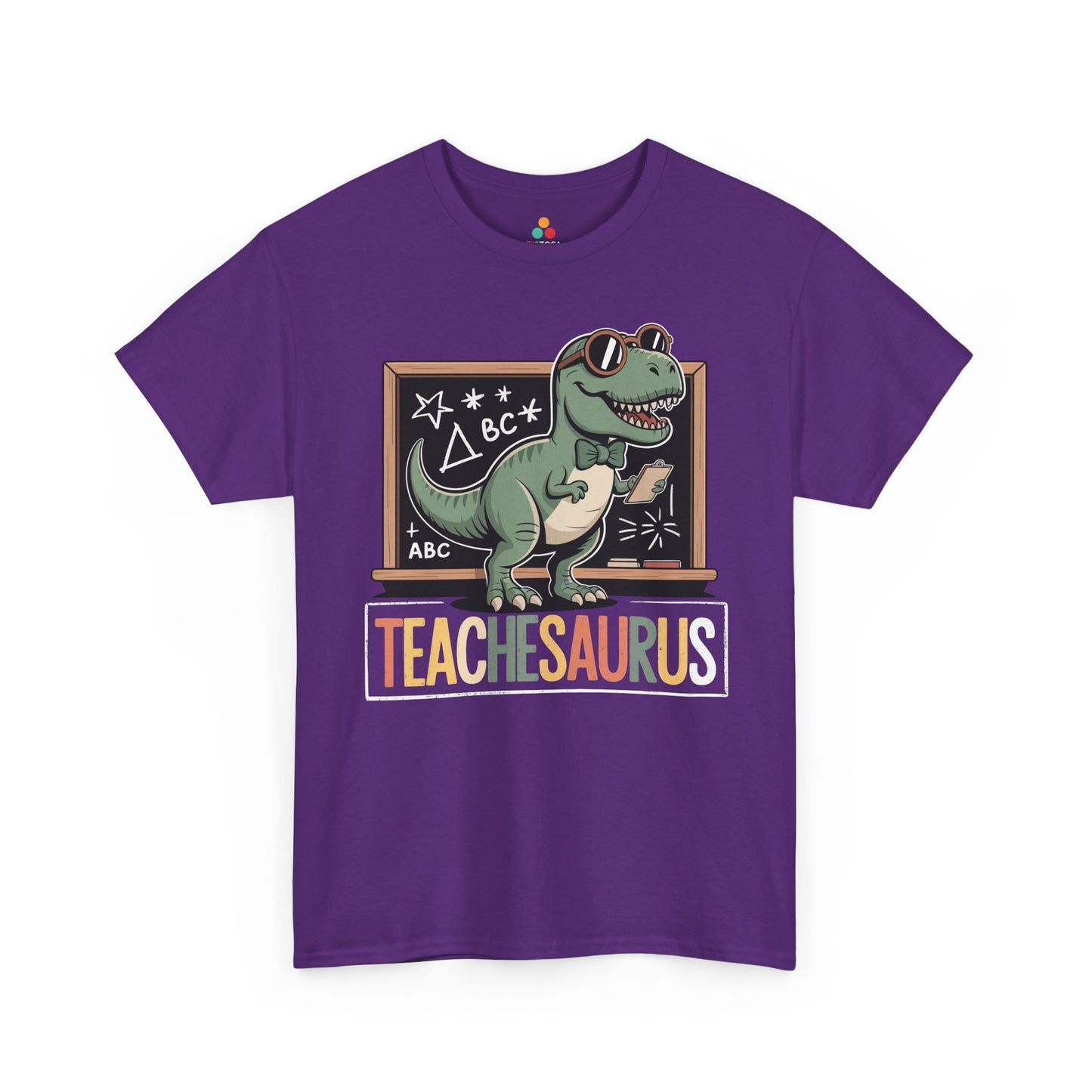 TeacheSaurus Funny Teacher Dinosaur Unisex T-shirt | TEEZOCA Teachesaurus teacher dinosaur Unisex T-shirt