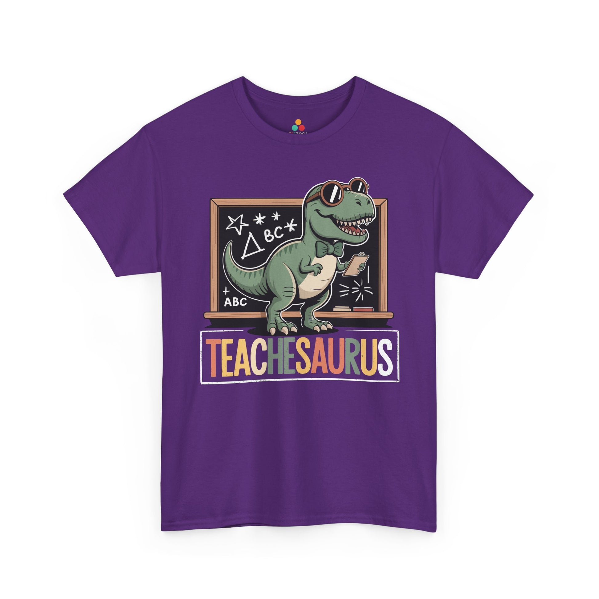 TeacheSaurus Funny Teacher Dinosaur Unisex T-shirt | TEEZOCA Teachesaurus teacher dinosaur Unisex T-shirt
