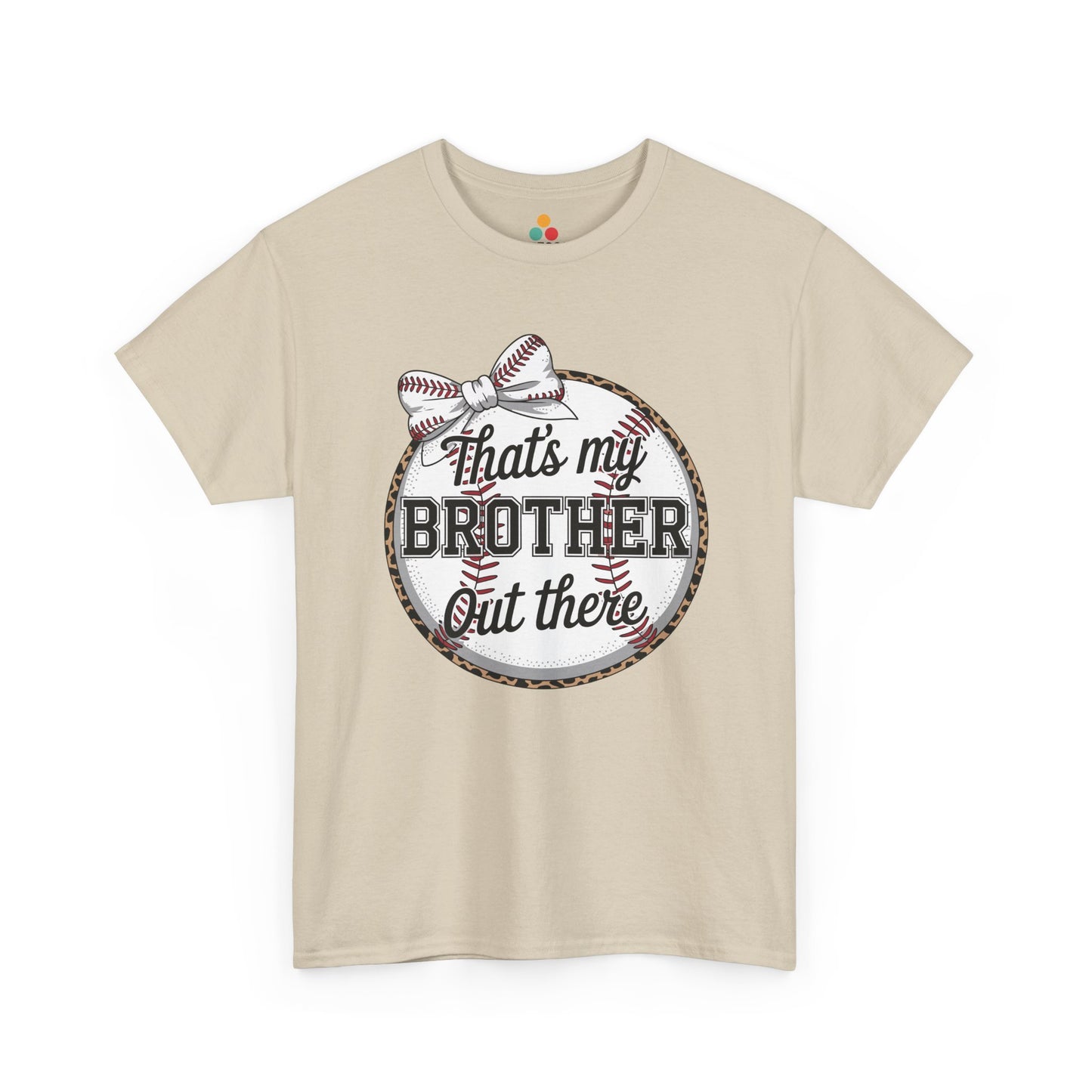 That's My Brother Out There Baseball T-Shirt – Cute Sister Tee | TEEZOCA 