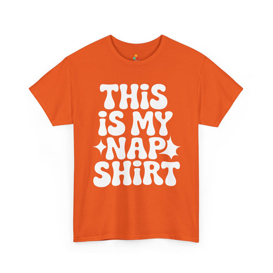 This Is My Nap Shirt Funny Lazy Mood Unisex T-shirt | TEEZOCA This Is My Nap Shirt graphic Unisex T-shirt with bold retro lettering