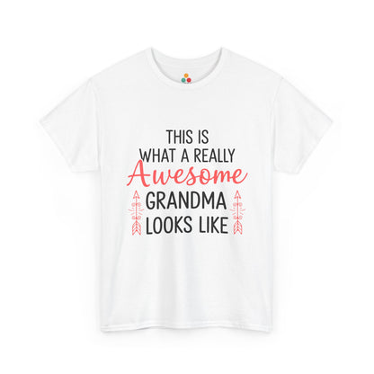This Is What A Really Awesome Grandma Looks Like T-Shirt – Gift for Nana | TEEZOCA 