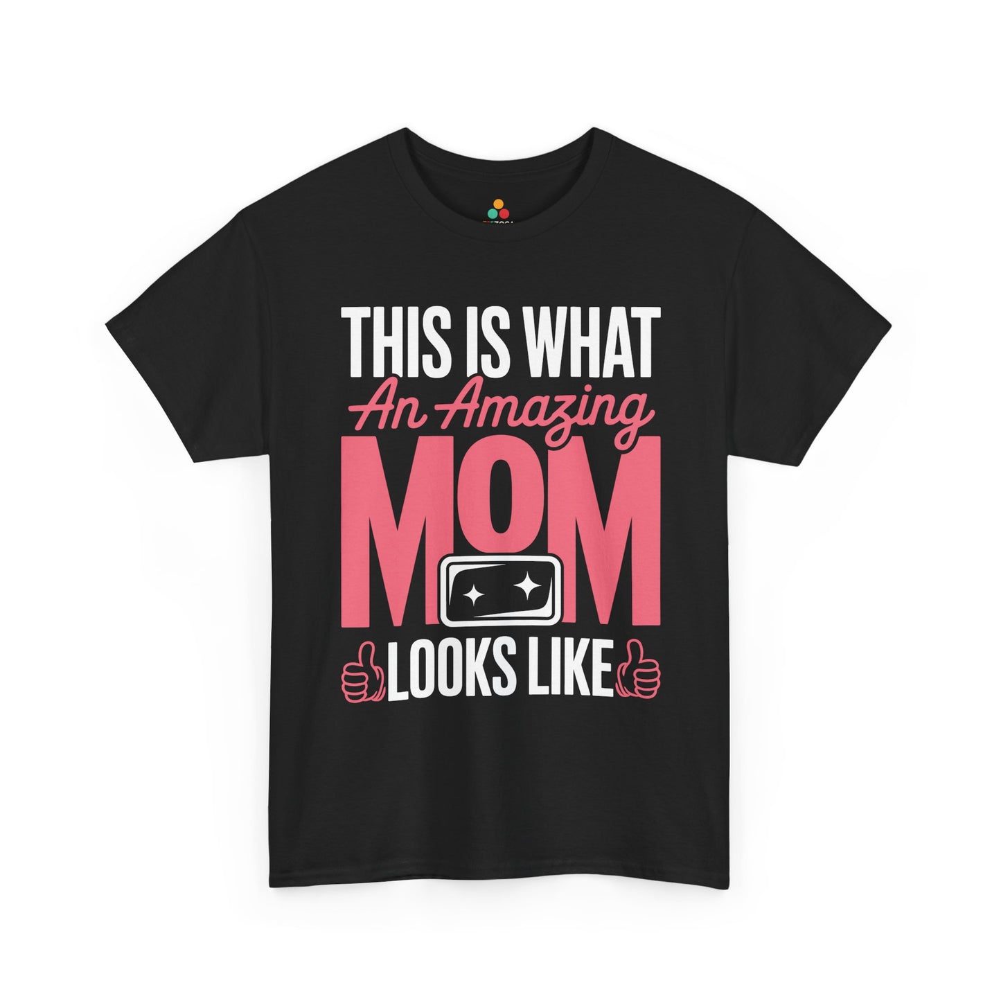 This Is What An Amazing Mom Looks Like Women's T-shirt Gift | TEEZOCA 