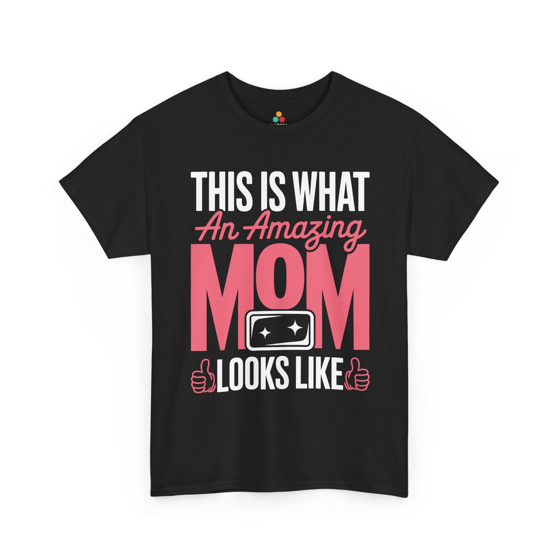 This Is What An Amazing Mom Looks Like Women's T-shirt Gift | TEEZOCA 