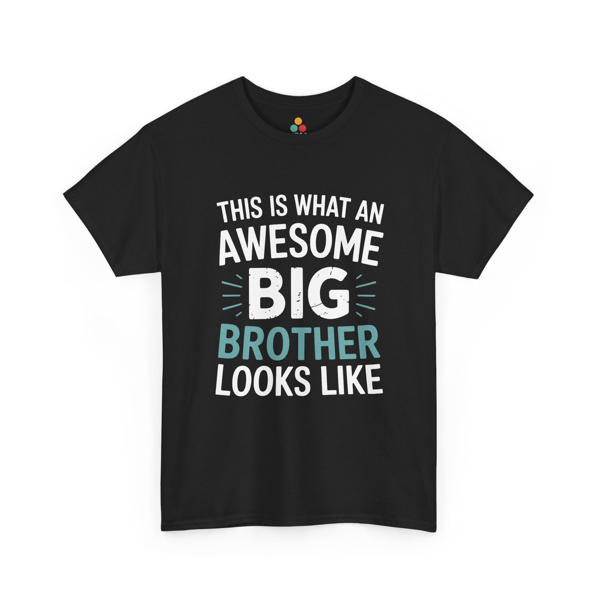 This Is What An Awesome Big Brother Looks Like T-Shirt – Sibling Gift | TEEZOCA 