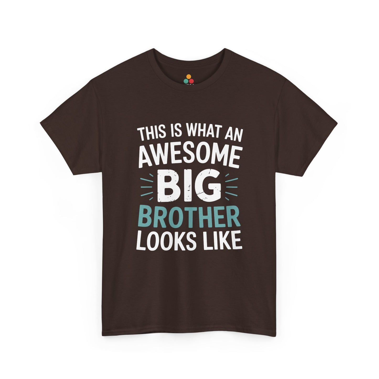 This Is What An Awesome Big Brother Looks Like T-Shirt – Sibling Gift | TEEZOCA 