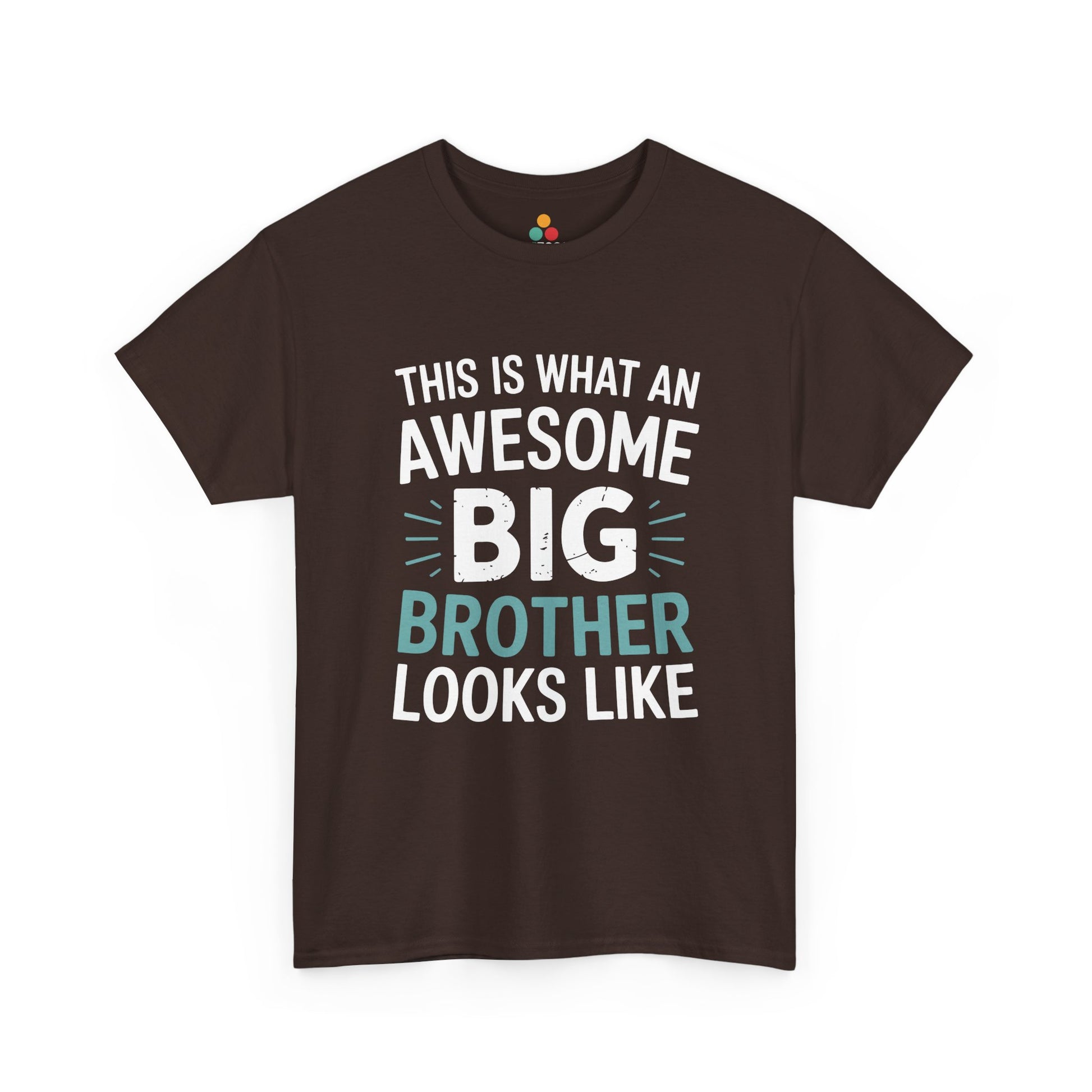 This Is What An Awesome Big Brother Looks Like T-Shirt – Sibling Gift | TEEZOCA 