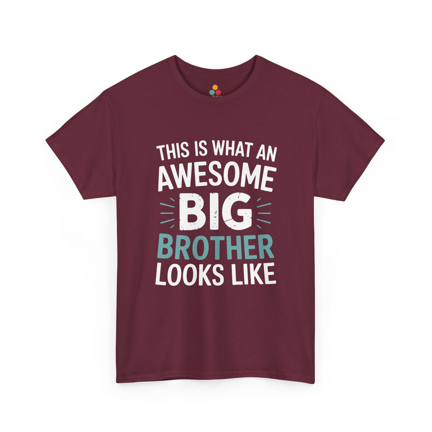 This Is What An Awesome Big Brother Looks Like T-Shirt – Sibling Gift | TEEZOCA 