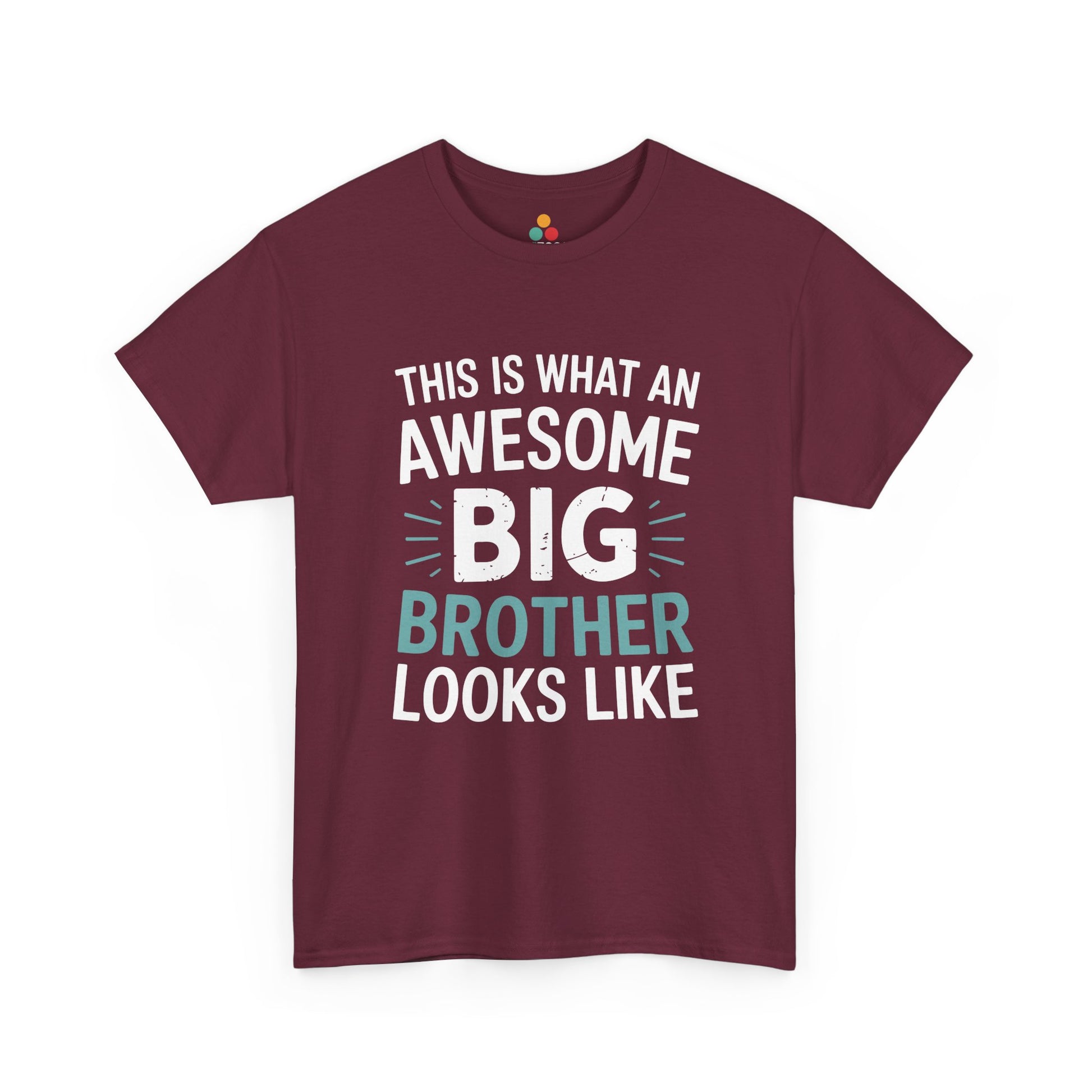 This Is What An Awesome Big Brother Looks Like T-Shirt – Sibling Gift | TEEZOCA 