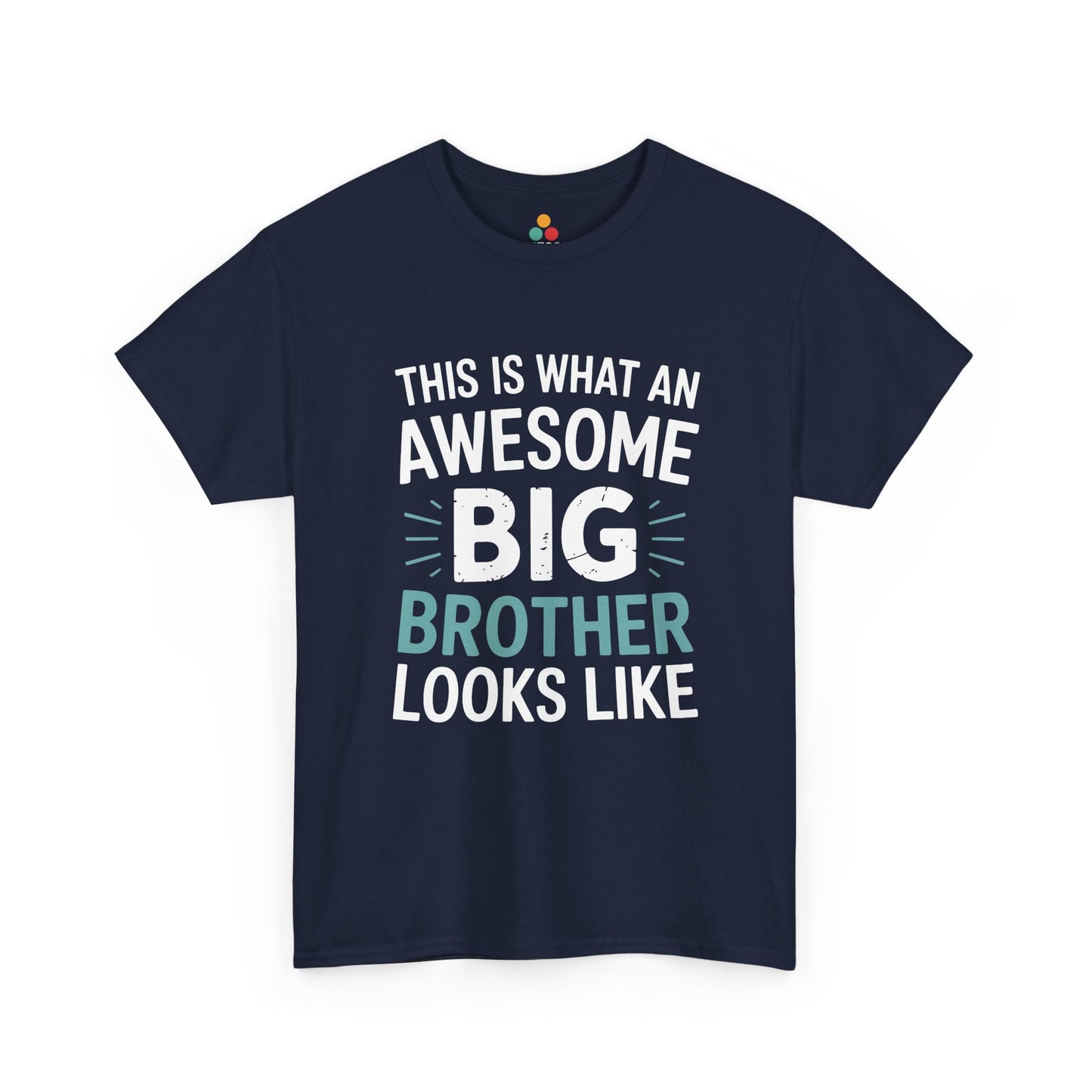 This Is What An Awesome Big Brother Looks Like T-Shirt – Sibling Gift | TEEZOCA 