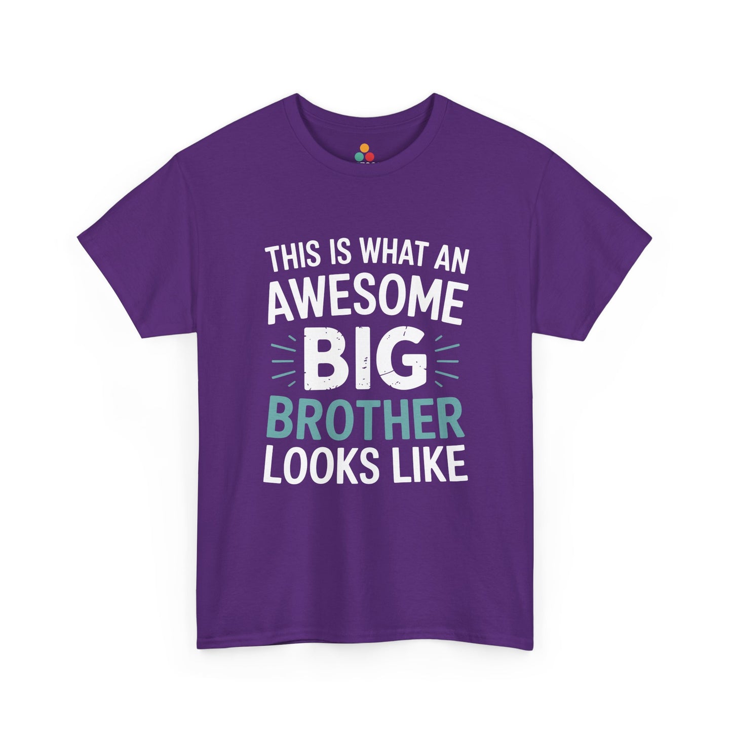 This Is What An Awesome Big Brother Looks Like T-Shirt – Sibling Gift | TEEZOCA 