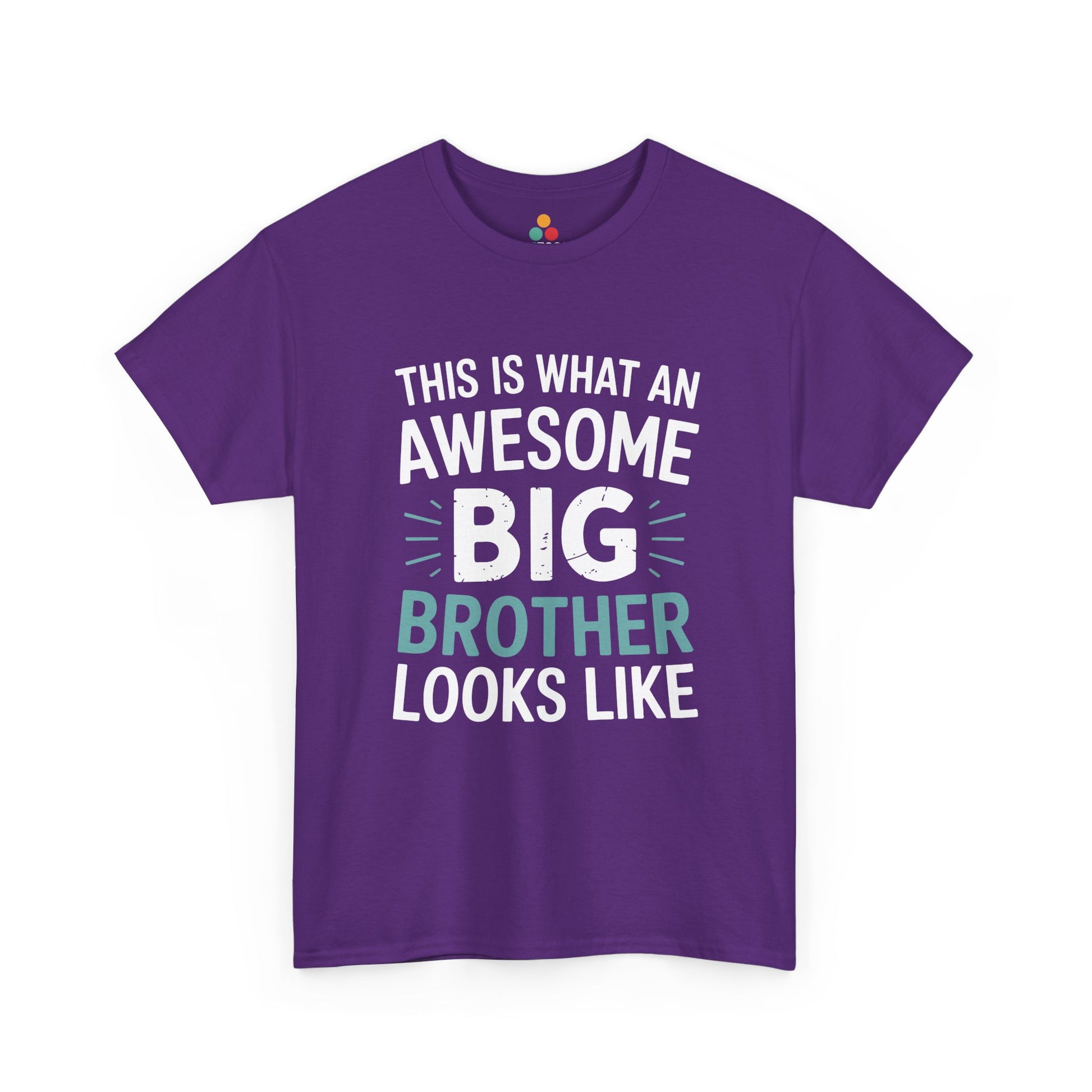 This Is What An Awesome Big Brother Looks Like T-Shirt – Sibling Gift | TEEZOCA 